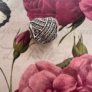 Authentic Pandora Love Lines Charm #791885CZ